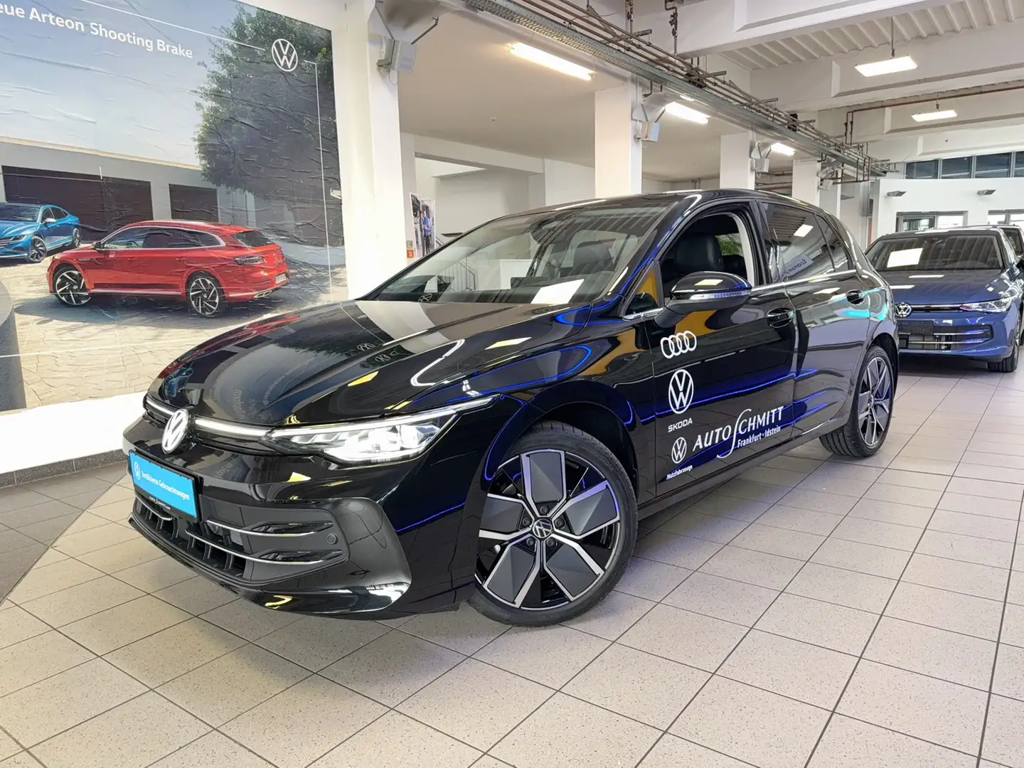 Volkswagen Golf Style 1.5 TSI MATRIX LED+AHK+KAMERA+NAVI Schwarz - 1