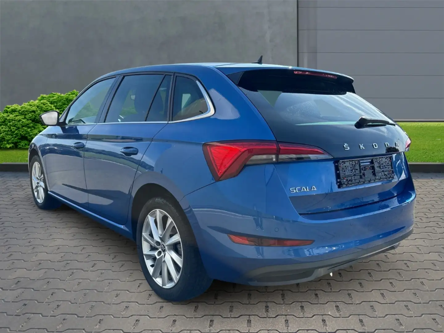 Skoda Scala Style 1.0 TSI+Alufelgen+Klimaautomatik+Sitzheizung Blau - 2