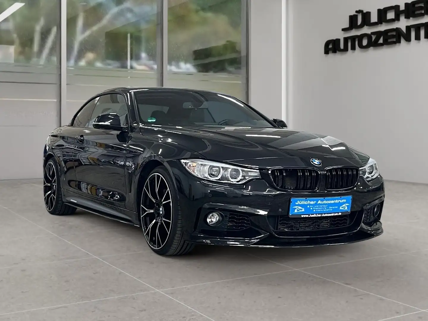 BMW 435 i Cabrio xDrive M Sport, Scheckheft,Garantie Schwarz - 1