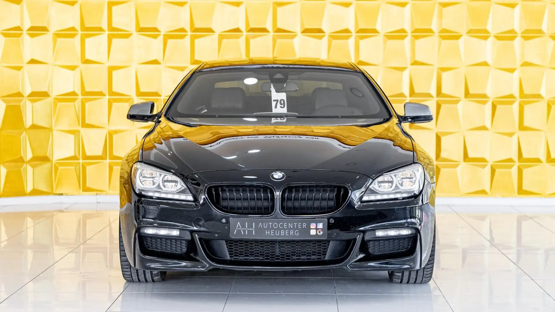 BMW 640 d M*360*HEAD UP*H&K*PANO Negro - 2