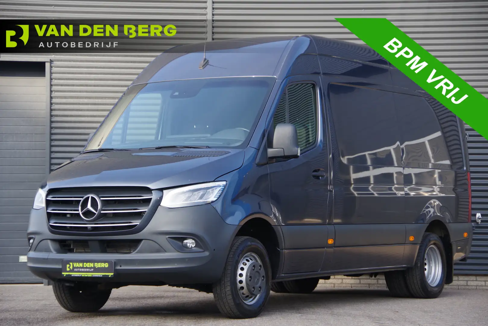 Mercedes-Benz Sprinter 519 3.0 CDI V6 L2H2 DUBBELLUCHT, LUCHTVERING, LED, Grau - 1