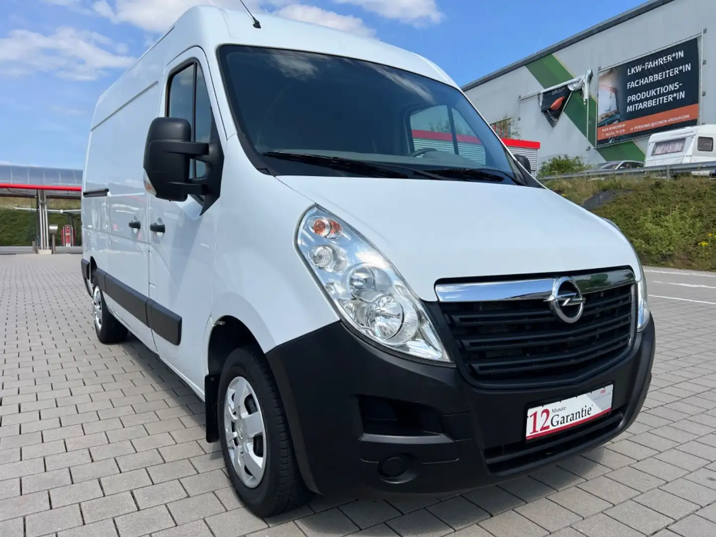 Opel Movano B Kasten HKa L2H2 3,5t 2.3 CDTI*KLIMA*EU6 Bianco - 2
