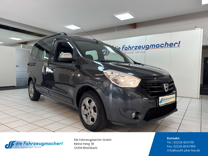 Dacia Dokker Celebration ACC Apple CarPlay Android Auto Fahrerp