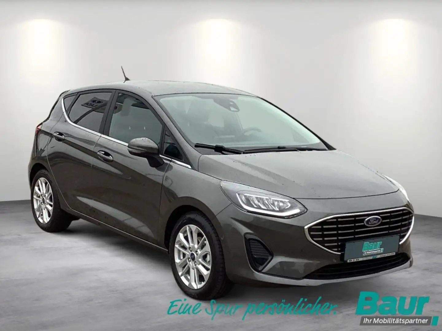 Ford Fiesta 1.0 EcoBoost Hybrid TITANIUM X Winter Komfort Gris - 2
