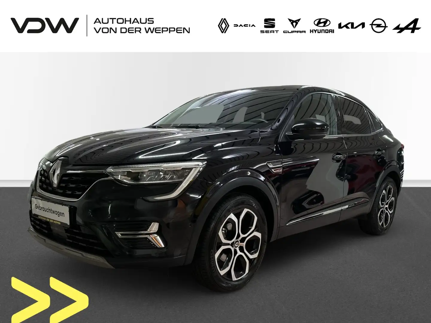 Renault Arkana Intens TCe 140 EDC inkl. AHK abnehmbar!! Klima Noir - 1