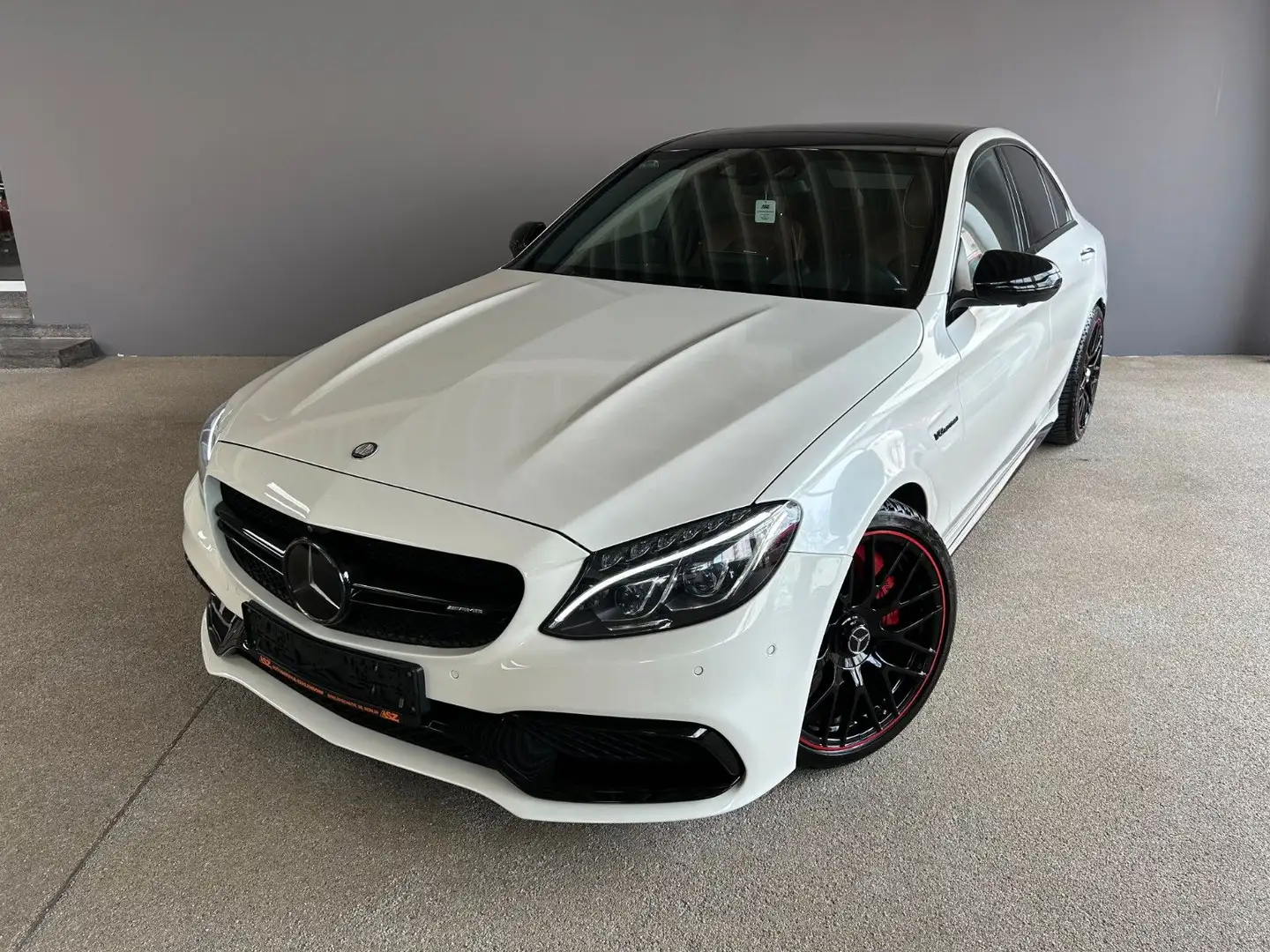 Mercedes-Benz C 63 AMG C 63S AMG/Designo/360°/Panorama/V8/SHZ/HUD/510PS Weiß - 1