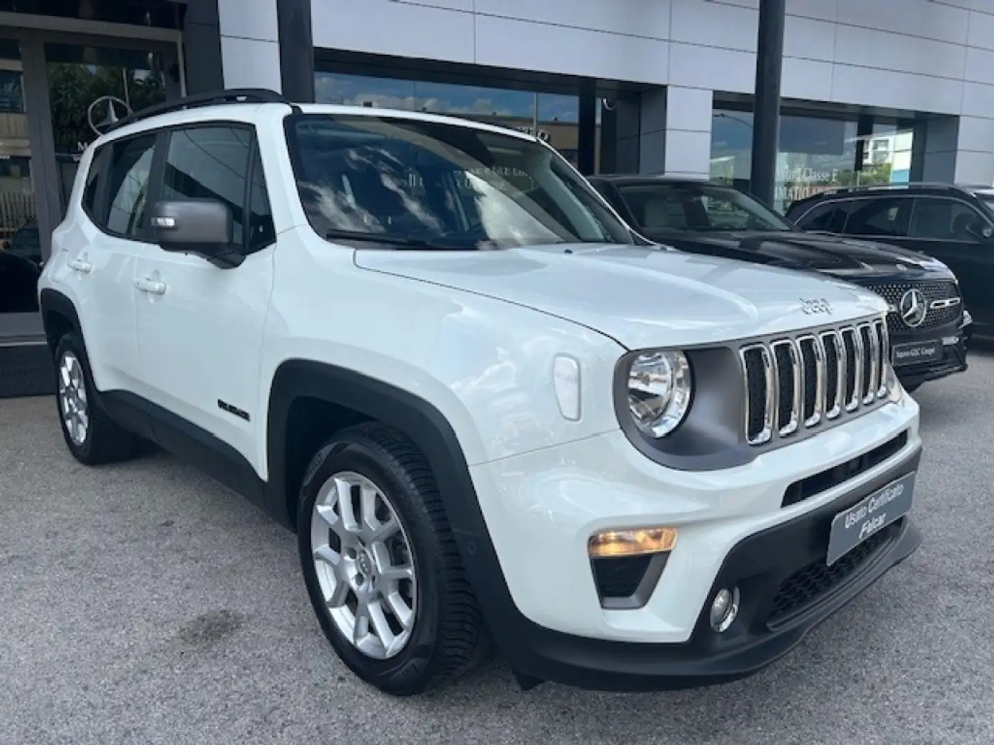 Jeep Renegade 1.3 T4 DDCT Limited Weiß - 1