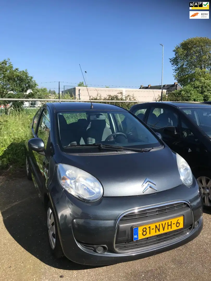 Citroen C1 1.0-12V Ambiance 3-deurs Airco Grijs - 1