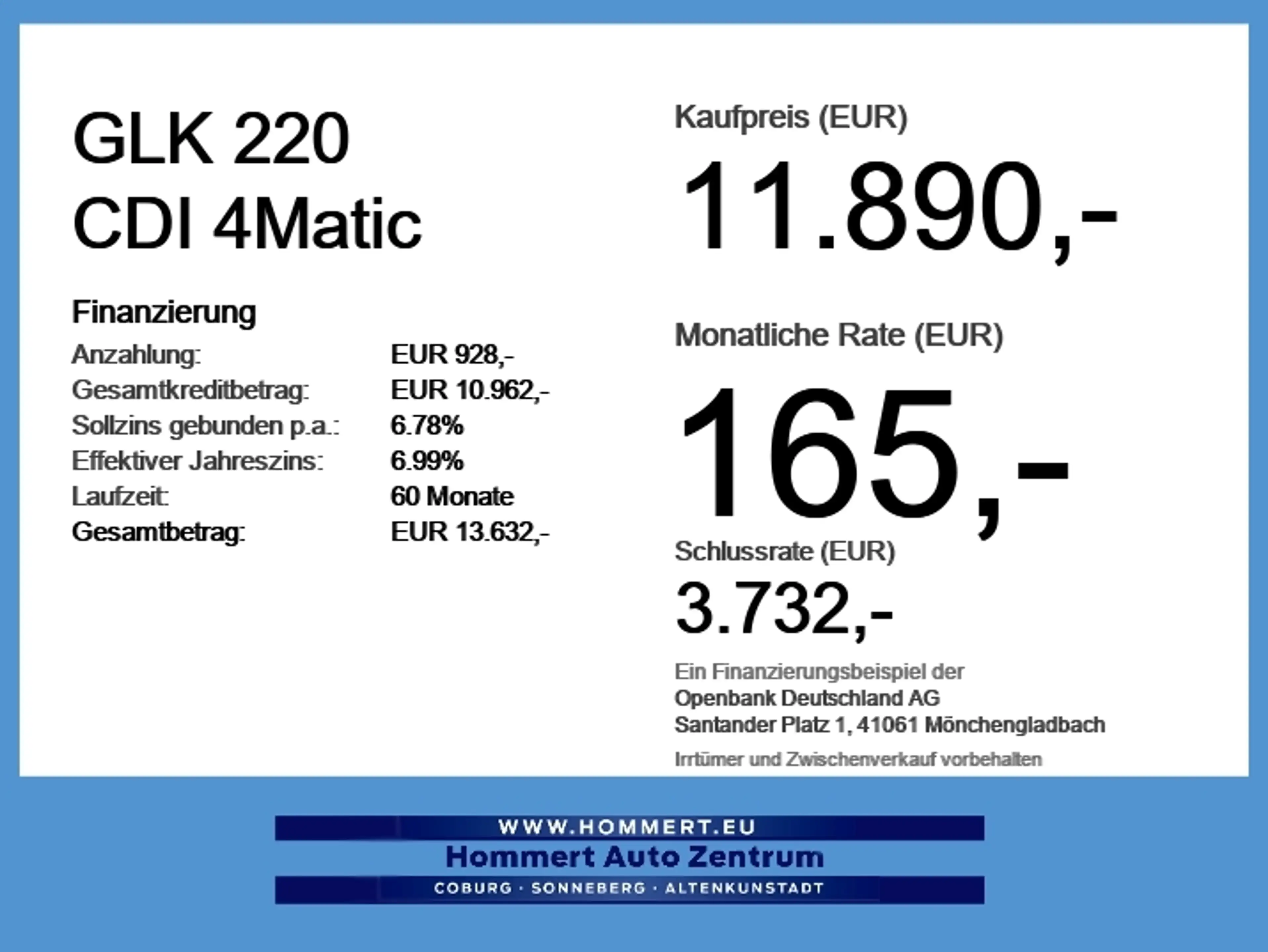 Mercedes-Benz GLK 220 CDI 4Matic *Händlerfahrzeug* — photo 6