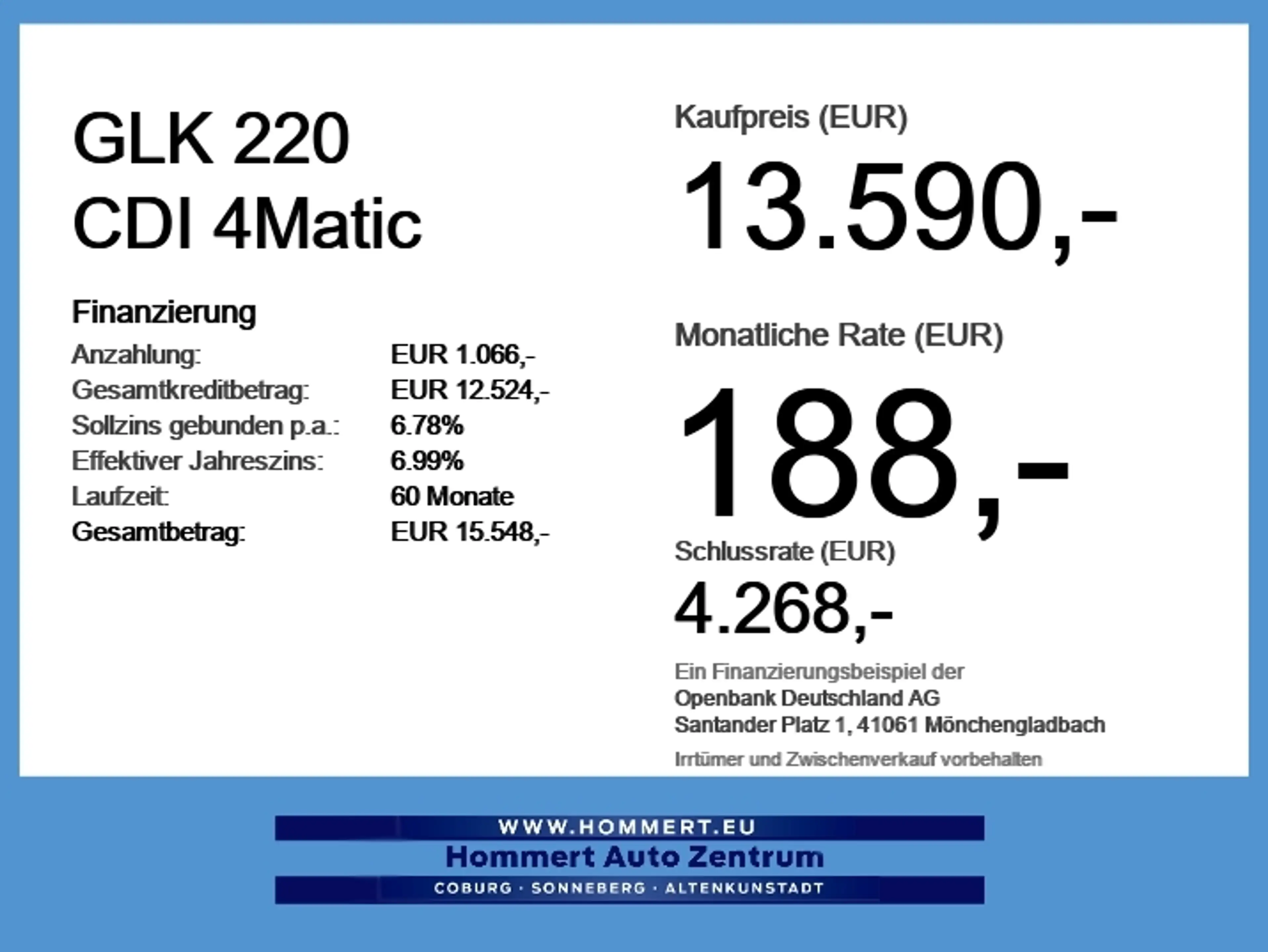 Mercedes-Benz GLK 220 CDI 4Matic *Händlerfahrzeug* — photo 6