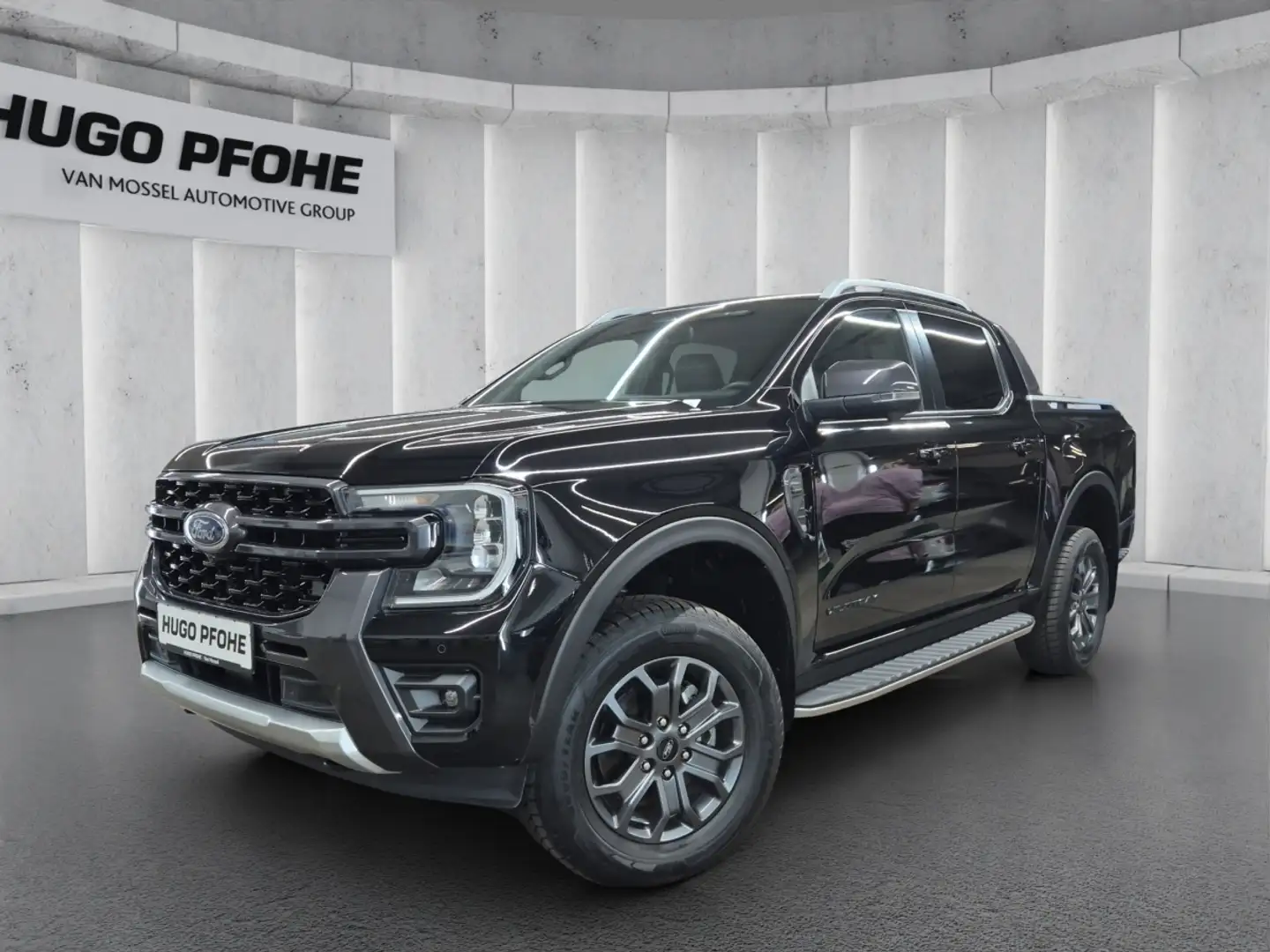 Ford Ranger Wildtrak e-4WD Aut. ACC AHK NAV 360Grad Schwarz - 1