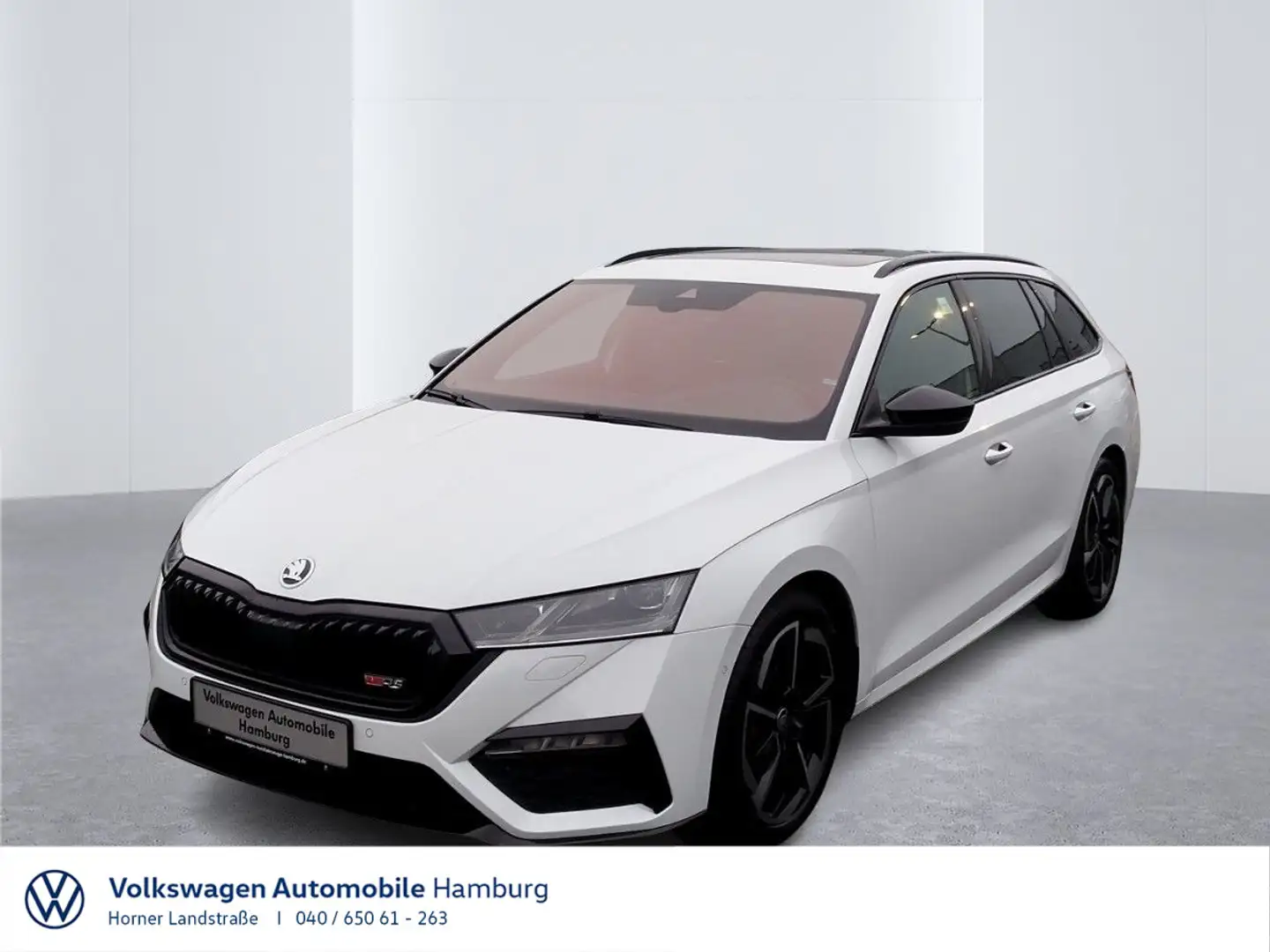 Skoda Octavia Combi RS 2.0TSI DSG Sitzheizung Panorama Weiß - 1