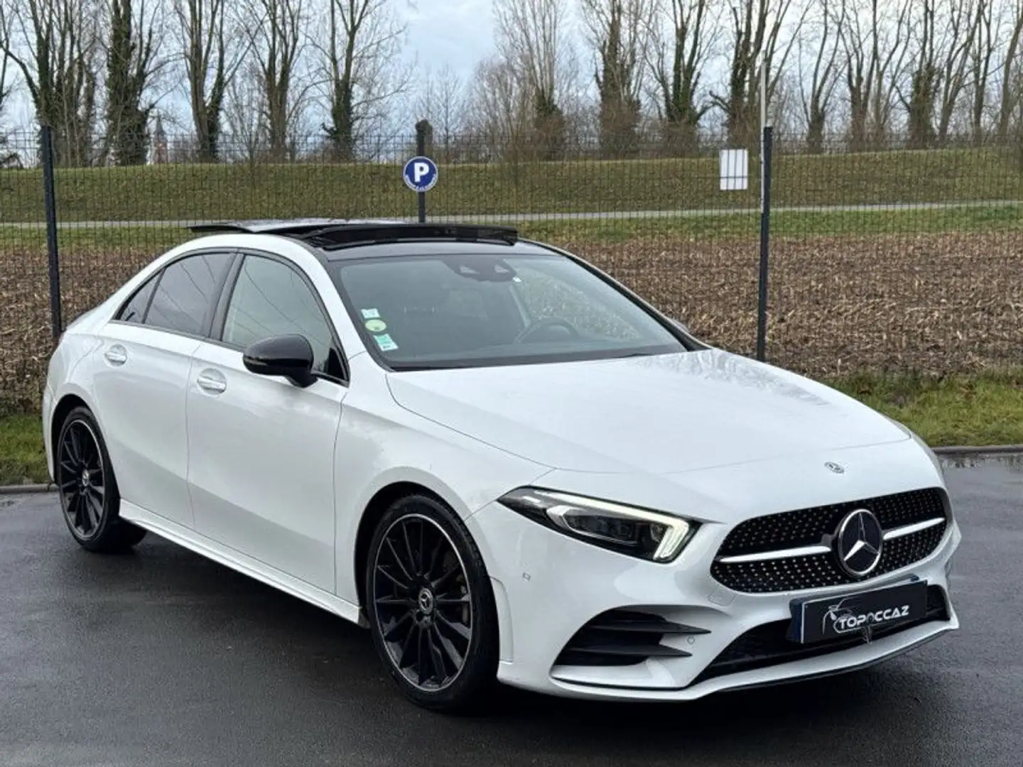 Mercedes-Benz A 180 BERLINE 180 D AMG LINE 7G-DCT * TOIT OUVRANT * LED * CAMERA * JANTES Weiß - 2