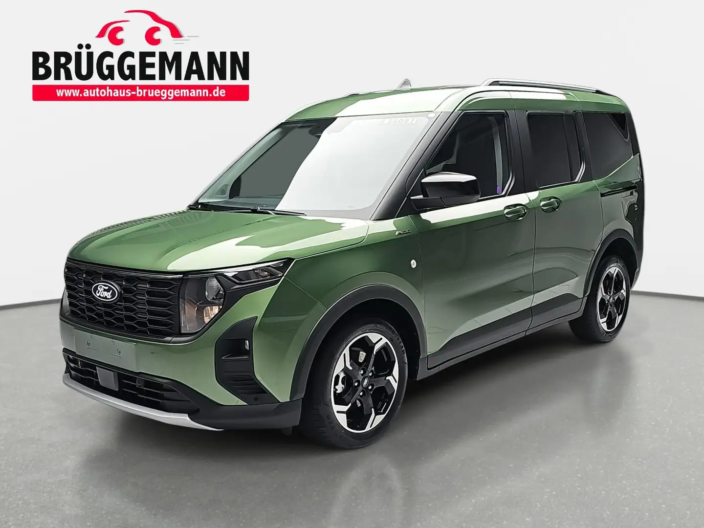 Ford Tourneo Courier TOURNEO COURIER 1.0 EB AUT. ACTIVE+NAVI+ACC+WINTER Grün - 1