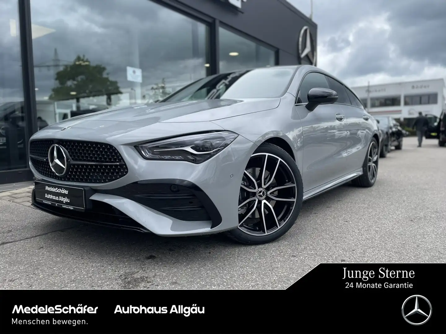 Mercedes-Benz CLA 200 CLA 200 SB Special Ed. AMG Night LED+AHK+SHZ+KAM Grau - 1