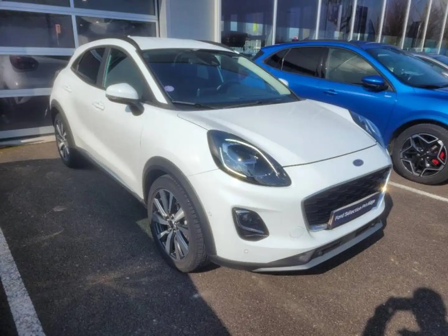 Ford Puma 1.0 EcoBoost 125ch Titanium X DCT7 Blanc - 2