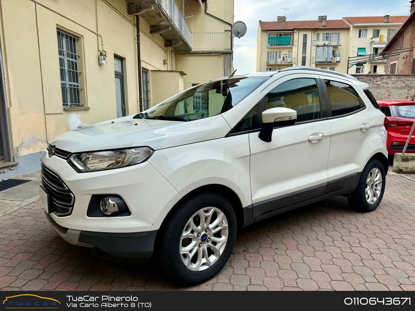 Ford EcoSport Titanium 1.5 EcoBlue Alb - 1