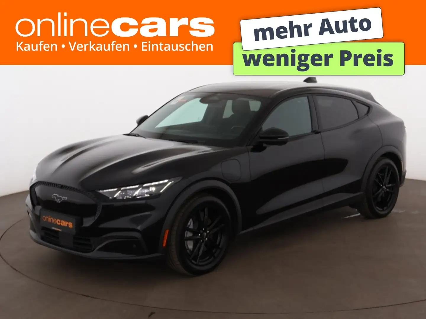 Ford Mustang 70kWh Aut LED 360-CAM RADAR NAVI SITZHZG Schwarz - 1