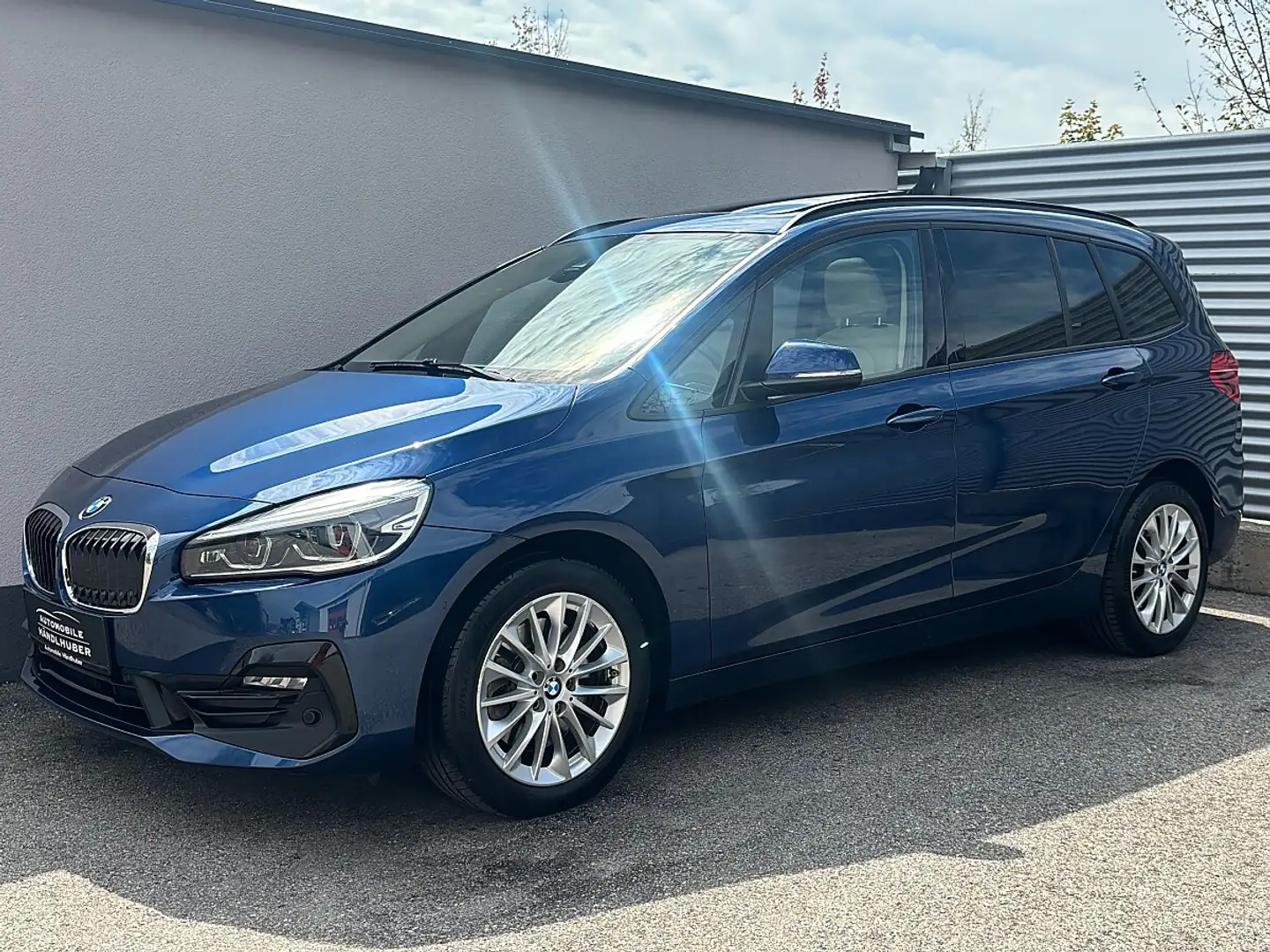 BMW 220 d Gran Tourer Sport Line Aut.AD.LED/LEDER/HEADU... Blau - 1