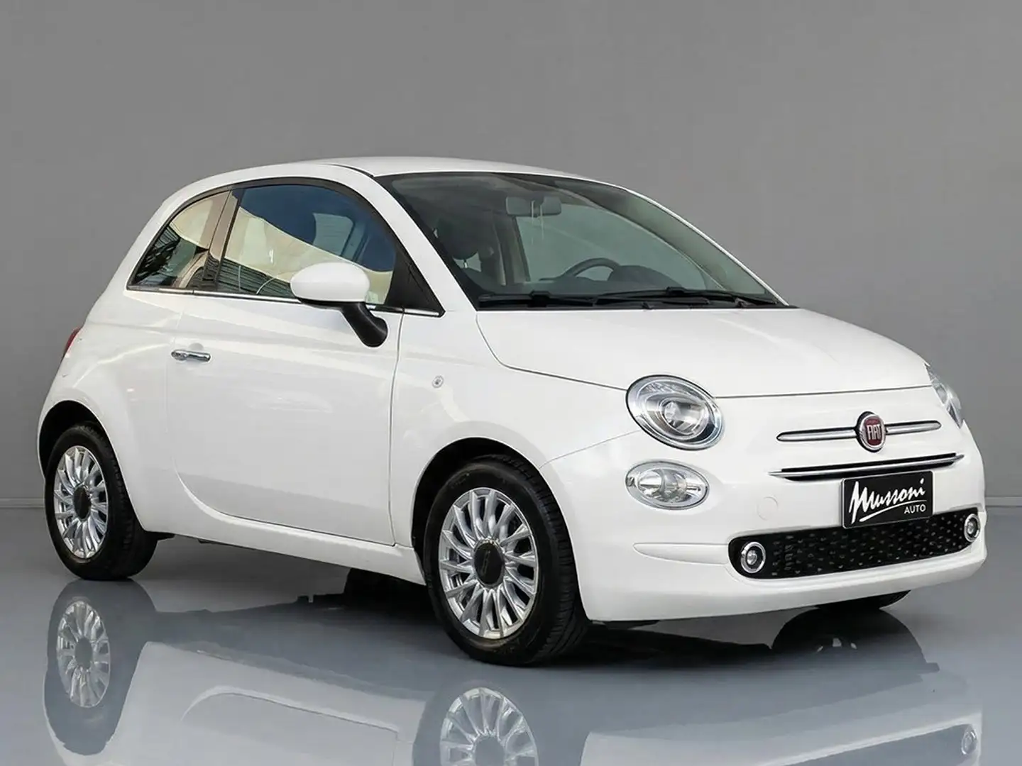 Fiat 500 0.9 t.air t. Lounge 85cv my20 Bianco - 1