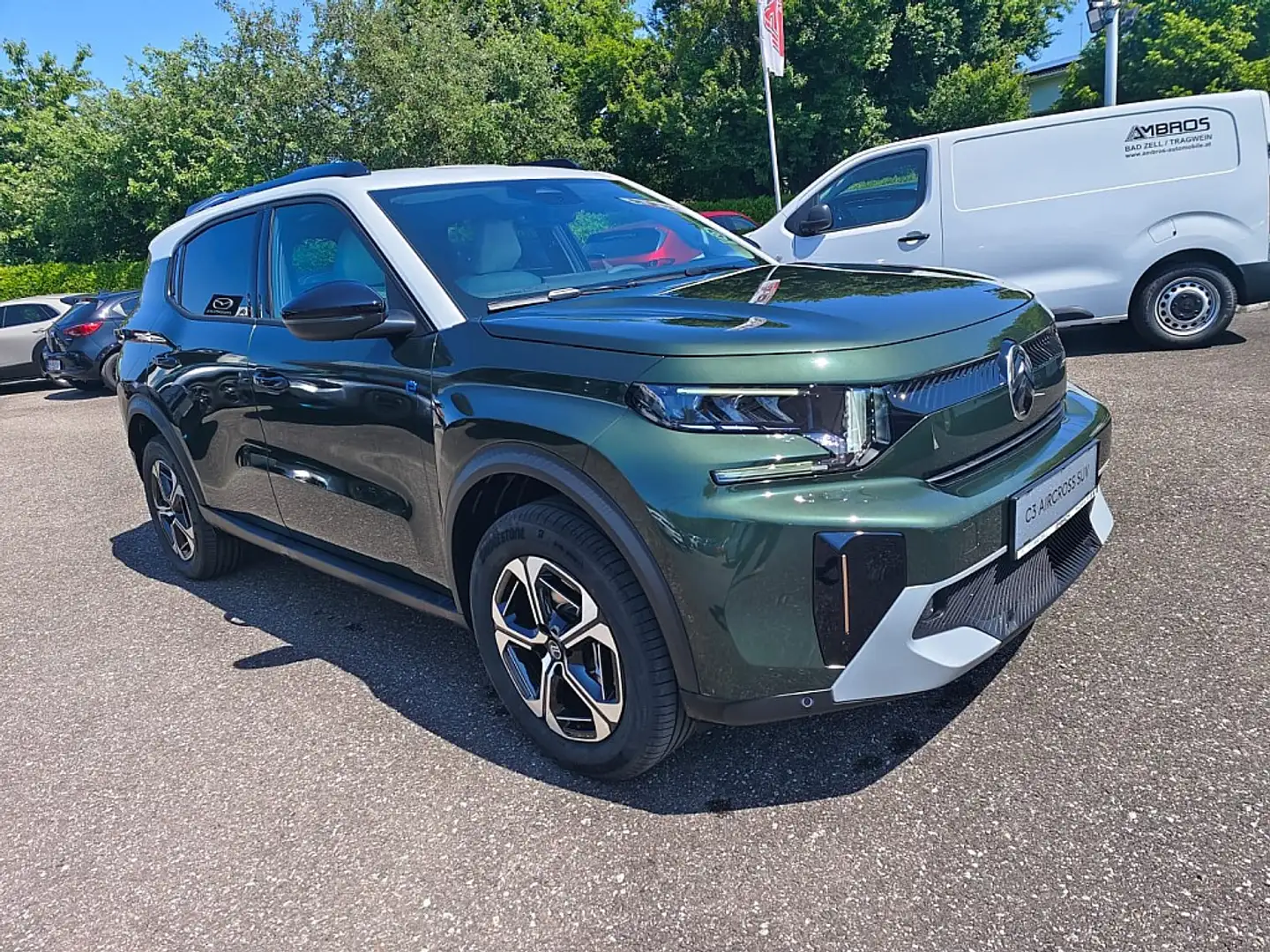 Citroen C3 Aircross e-C3 Aircross  Electric113 44kWh MAX - LAGERAUT... Zelená - 1