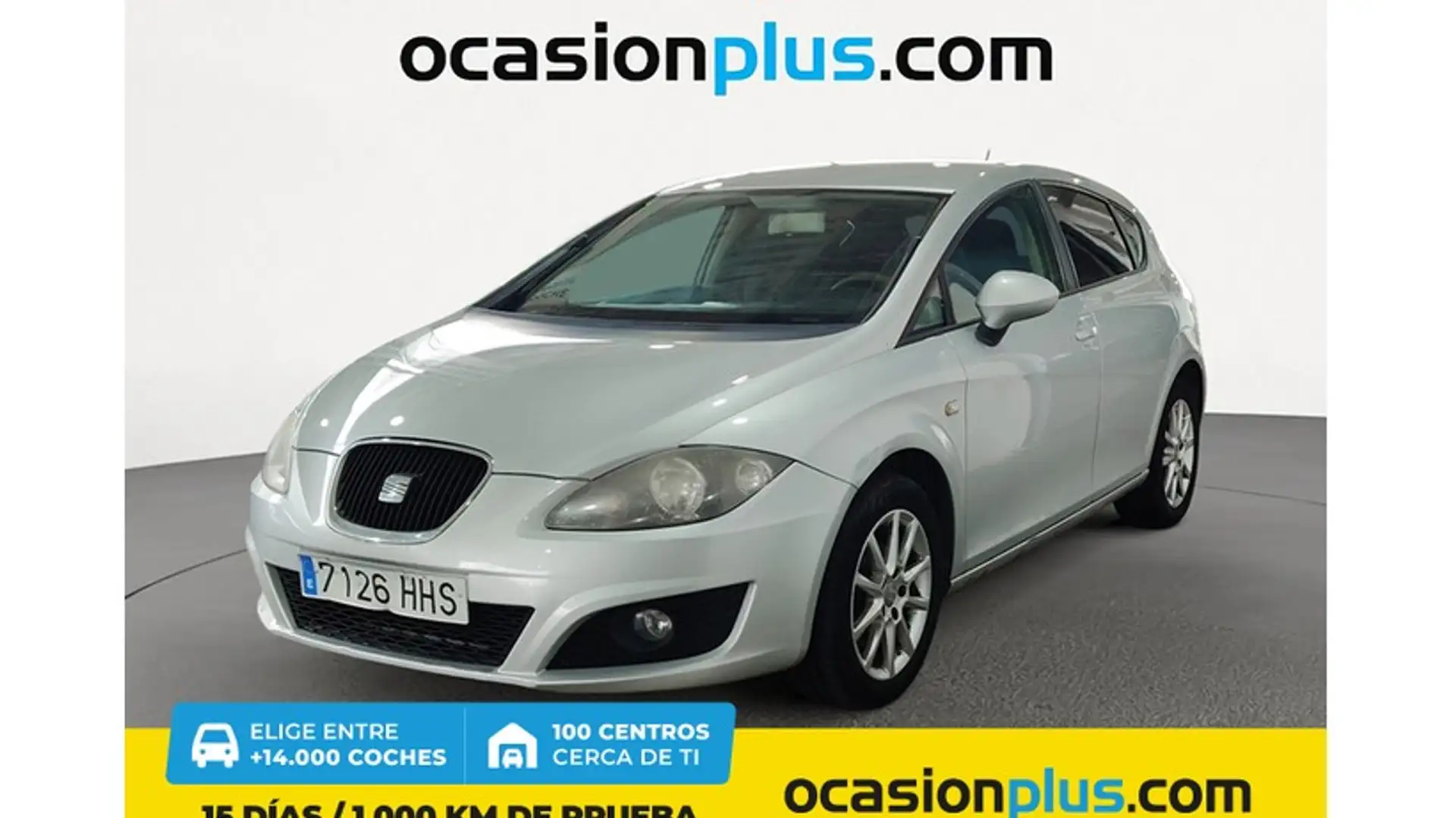 SEAT Leon 1.6TDI CR Reference Copa 90 Plateado - 1