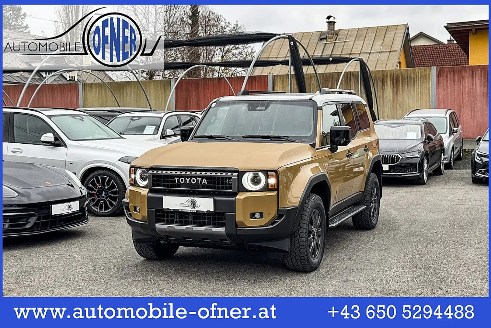 Toyota Land Cruiser Landcruiser 2,8 D-4D 4WD First Edition Aut. "Li... Beige - 1