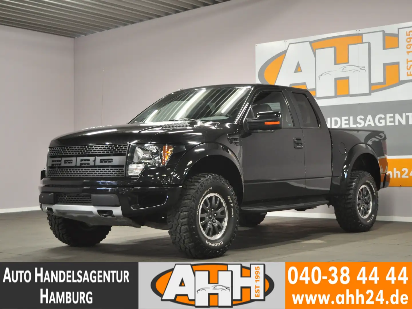 Ford Ranger Raptor 6.2 V8 SUPERCAB F150 4x4 AHK|BRD! Schwarz - 1