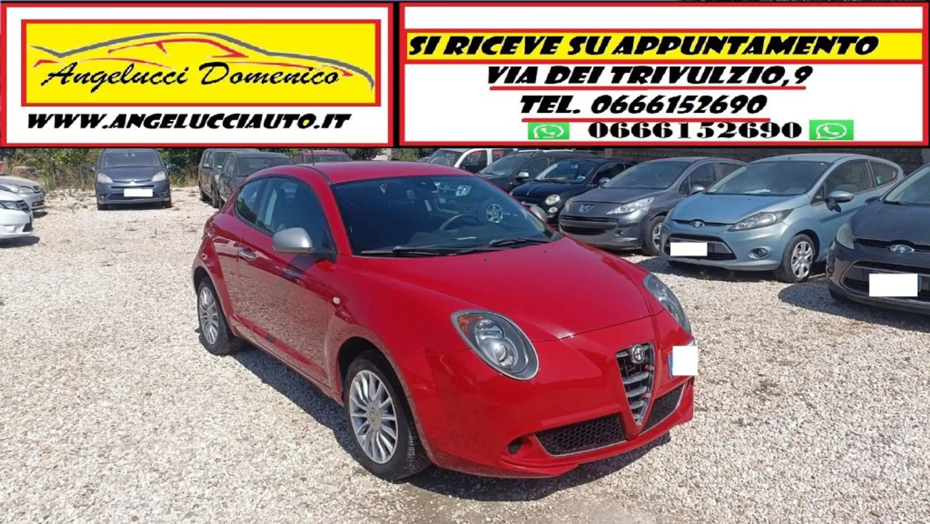 Alfa Romeo MiTo ZTL SI NEOPATENTATI SI GPL OPZIONALE Rojo - 1