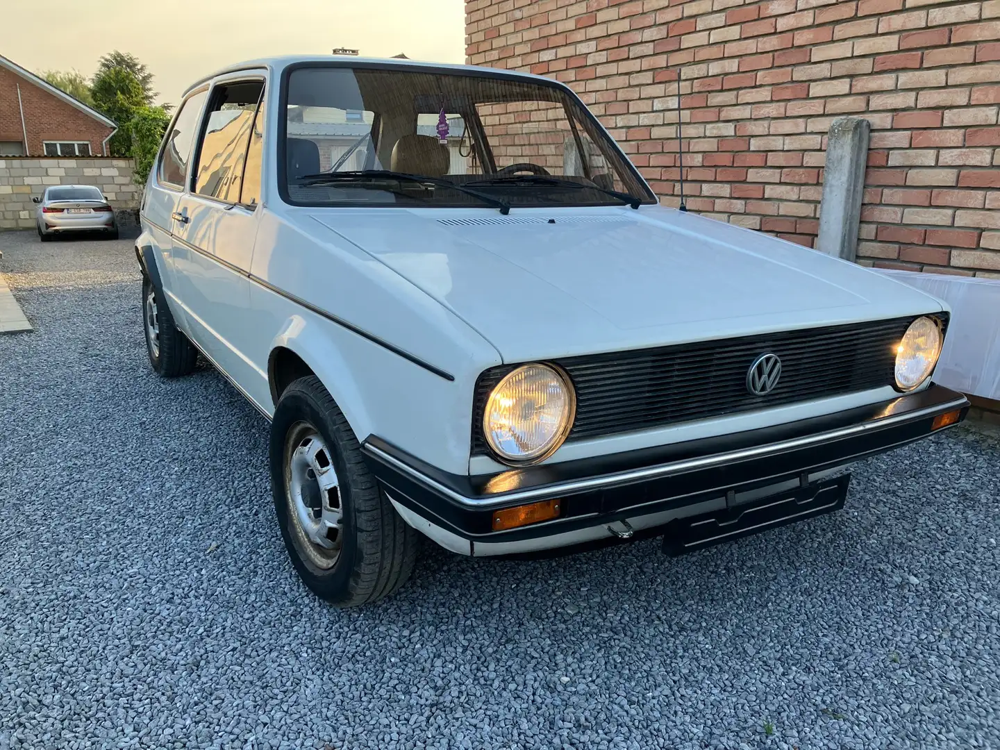 Volkswagen Golf Blanc - 1