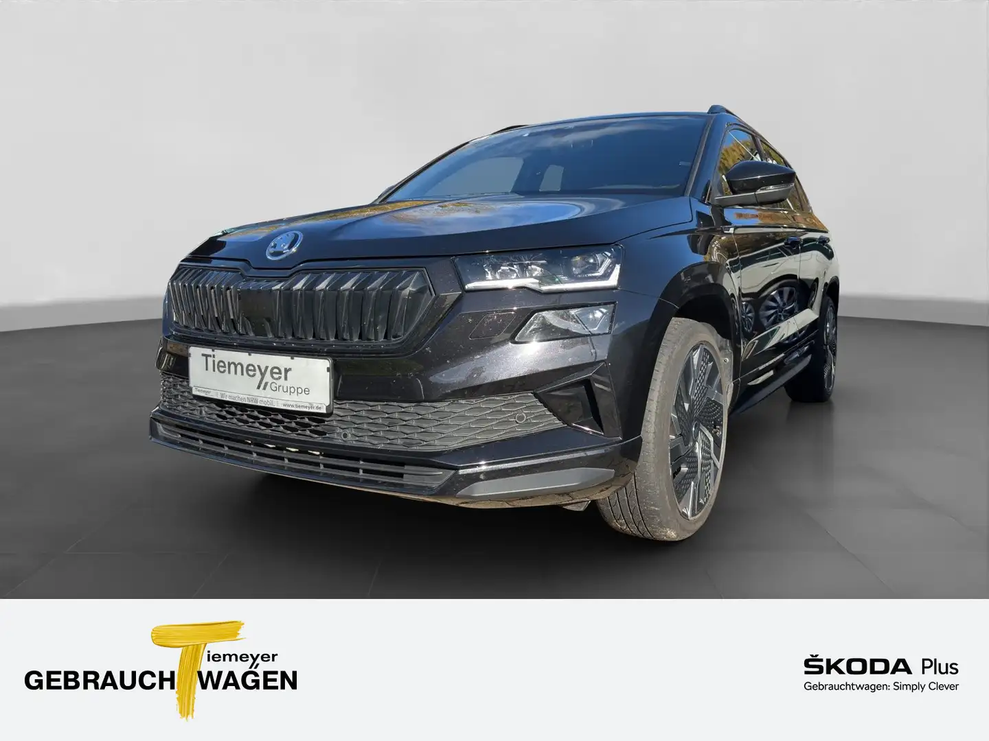Skoda Karoq 2.0 TDI 4x4 SPORTLINE PANO LM19 ASSIST KAM Schwarz - 1