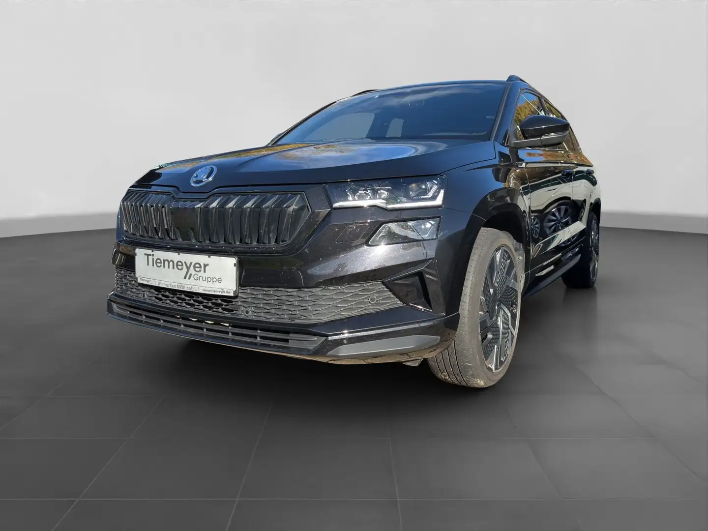 Skoda Karoq 2.0 TDI 4x4 SPORTLINE PANO LM19 ASSIST KAM Schwarz - 2