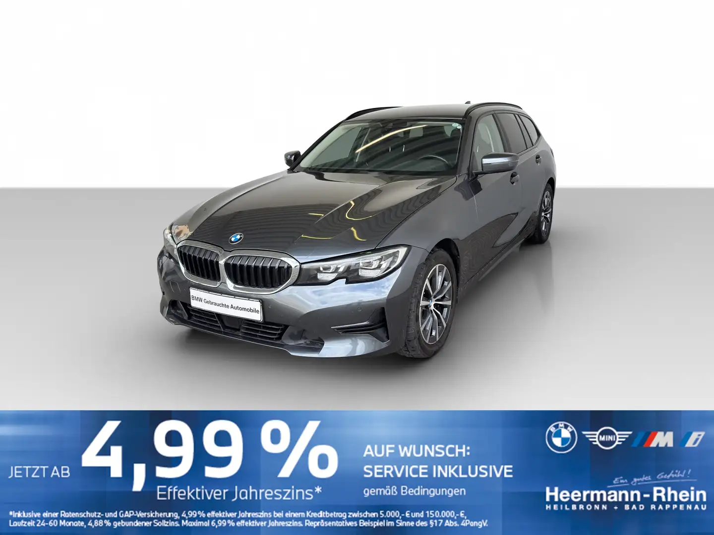 BMW 330 dA xDrive Tour. Advantage LiveCock.AHK.DriveA Grau - 2