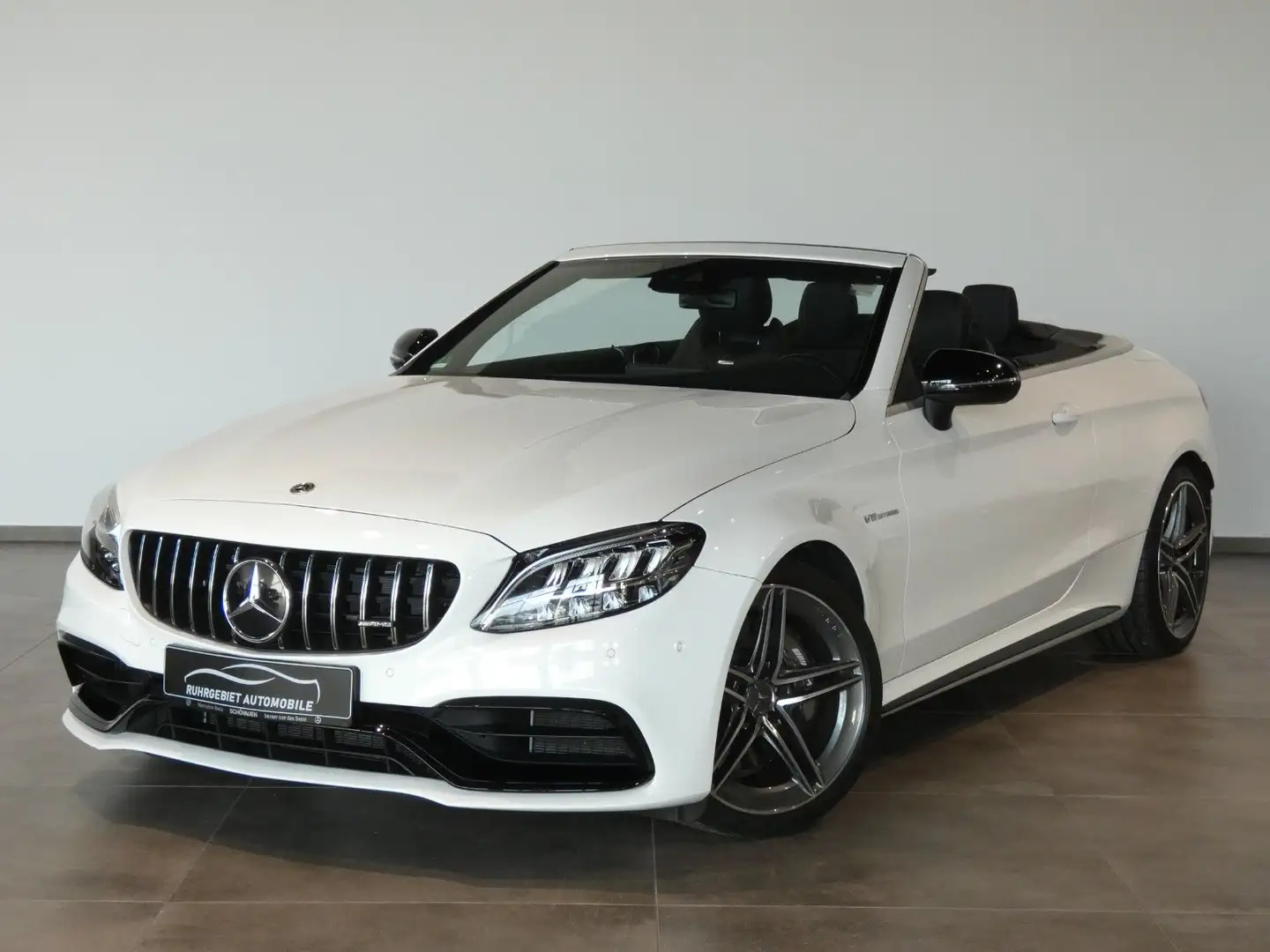 Mercedes-Benz C 63 AMG Cabrio*Night Paket*Wenig Km* Weiß - 2