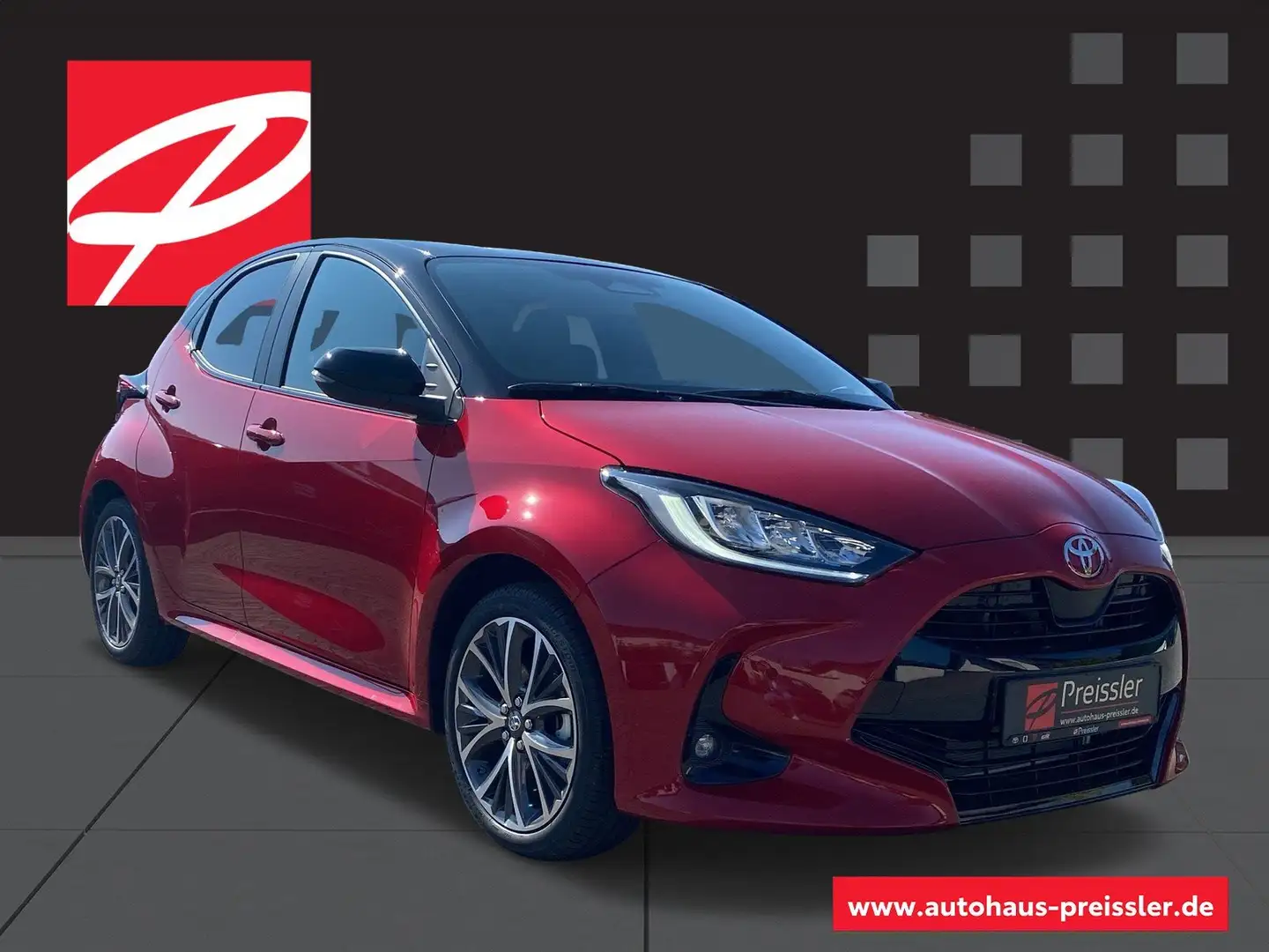 Toyota Yaris 1.5-l Hybrid Style PLUS + Safety-P. Rojo - 2