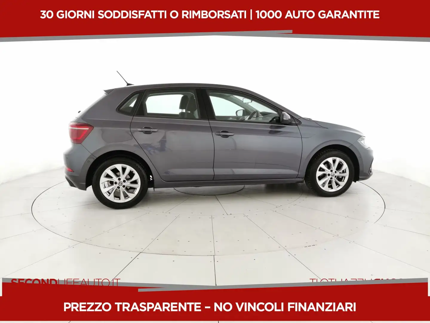 Volkswagen Polo 1.0 tsi Style 110cv dsg Grijs - 2