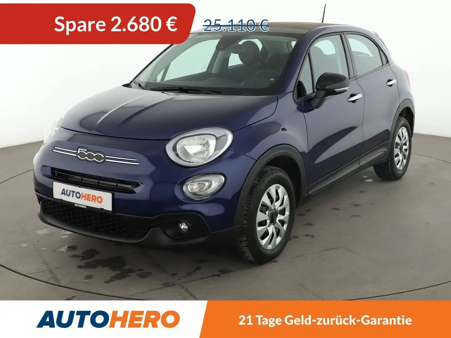 Fiat 500X 1.5 Mild-Hybrid Dolcevita Sport Aut.*NAVI*PDC*CAM* Blau - 1