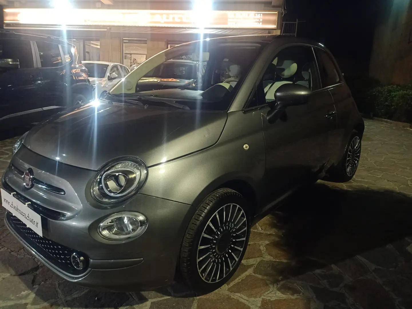 Fiat 500 1.2 Lounge 69cv dualogic Grau - 1