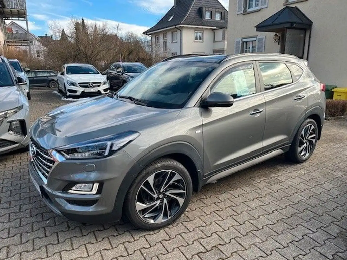 Hyundai TUCSON Premium Mild-Hybrid 4WD Grijs - 2