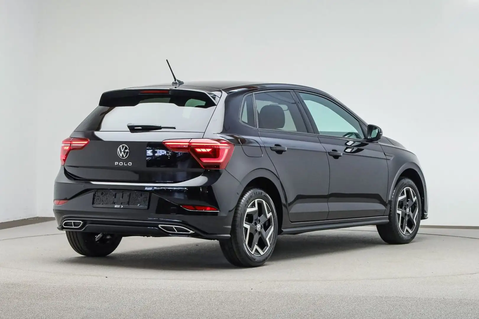 Volkswagen Polo R-Line 1.0 l TSI 95 PS DSG Klima/SHZG/PDC Schwarz - 2