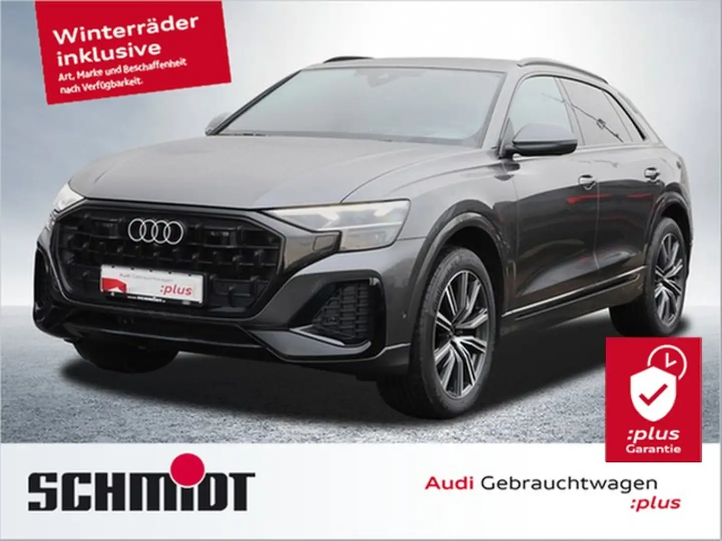 Audi Q8 45 TDI quattro LM21 Matrix LED AHK HuD Kamera Schwarz - 1