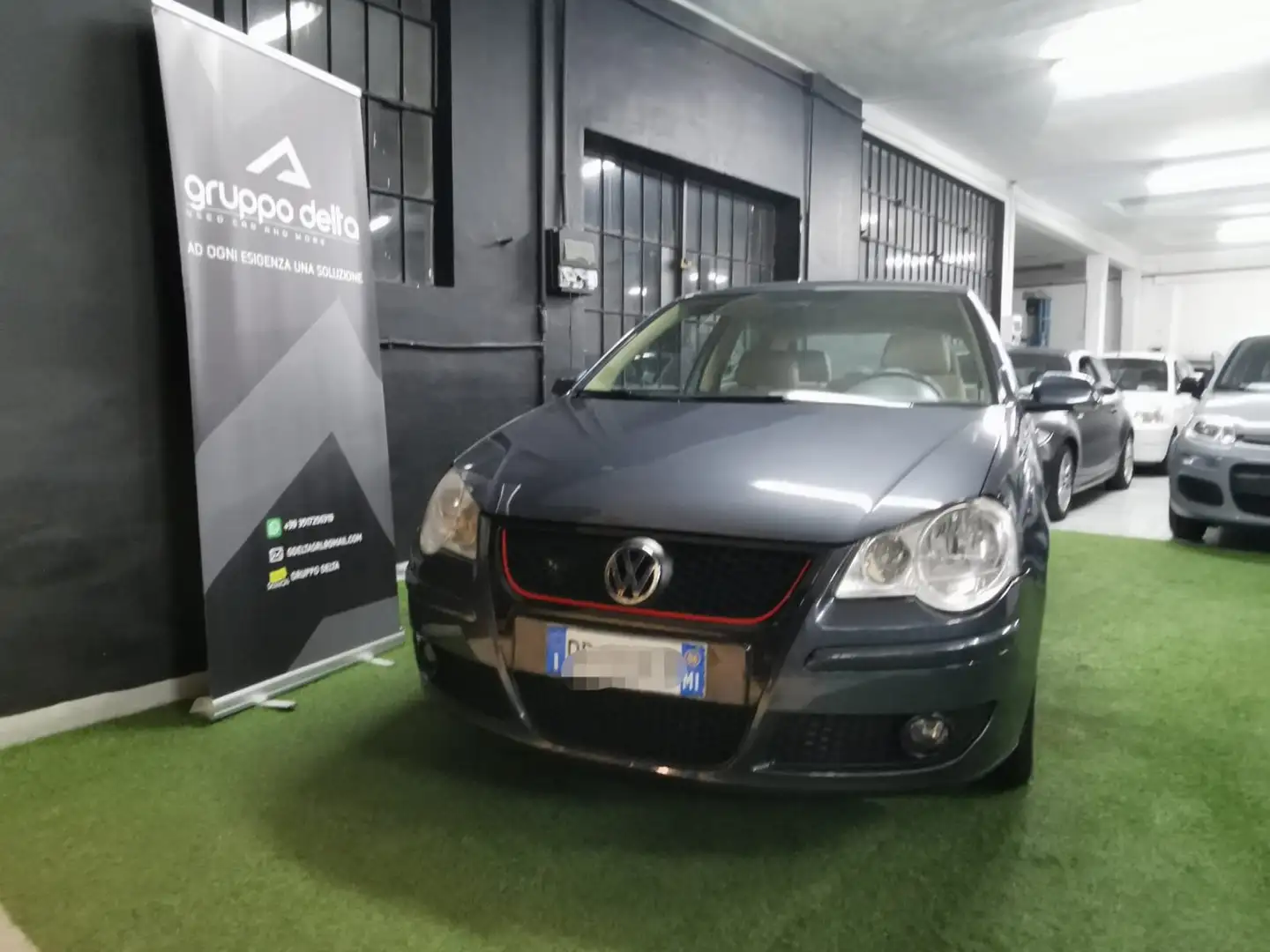 Volkswagen Polo Polo 3p 1.4 Sportline NEOPATENTATI Grigio - 2