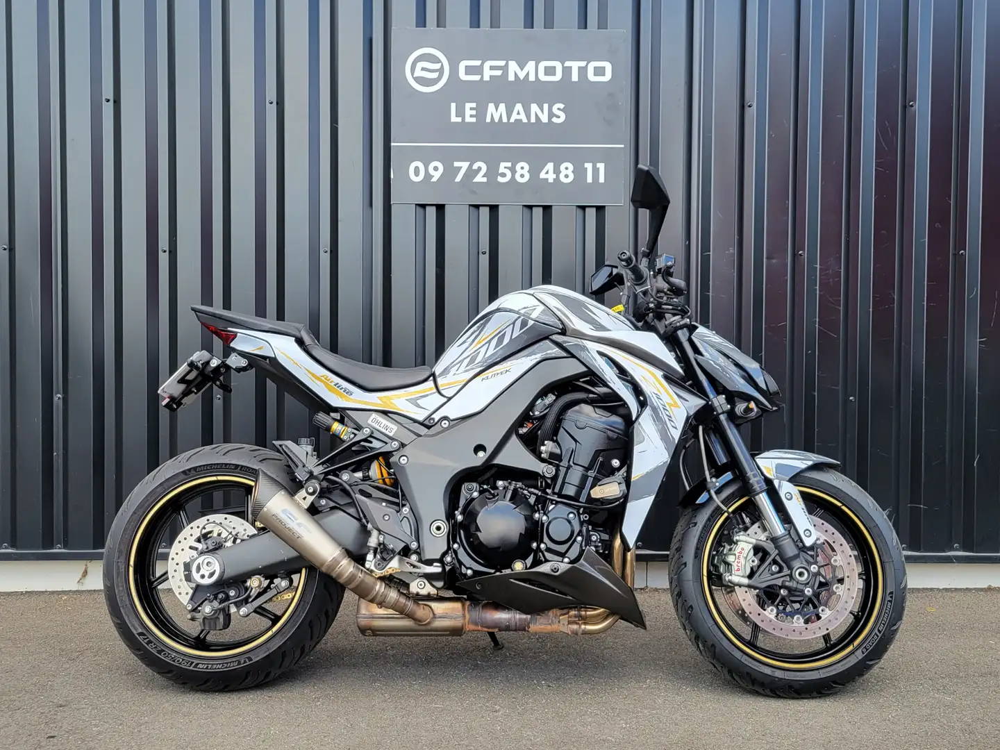 Kawasaki Z 1000 Blanc - 1