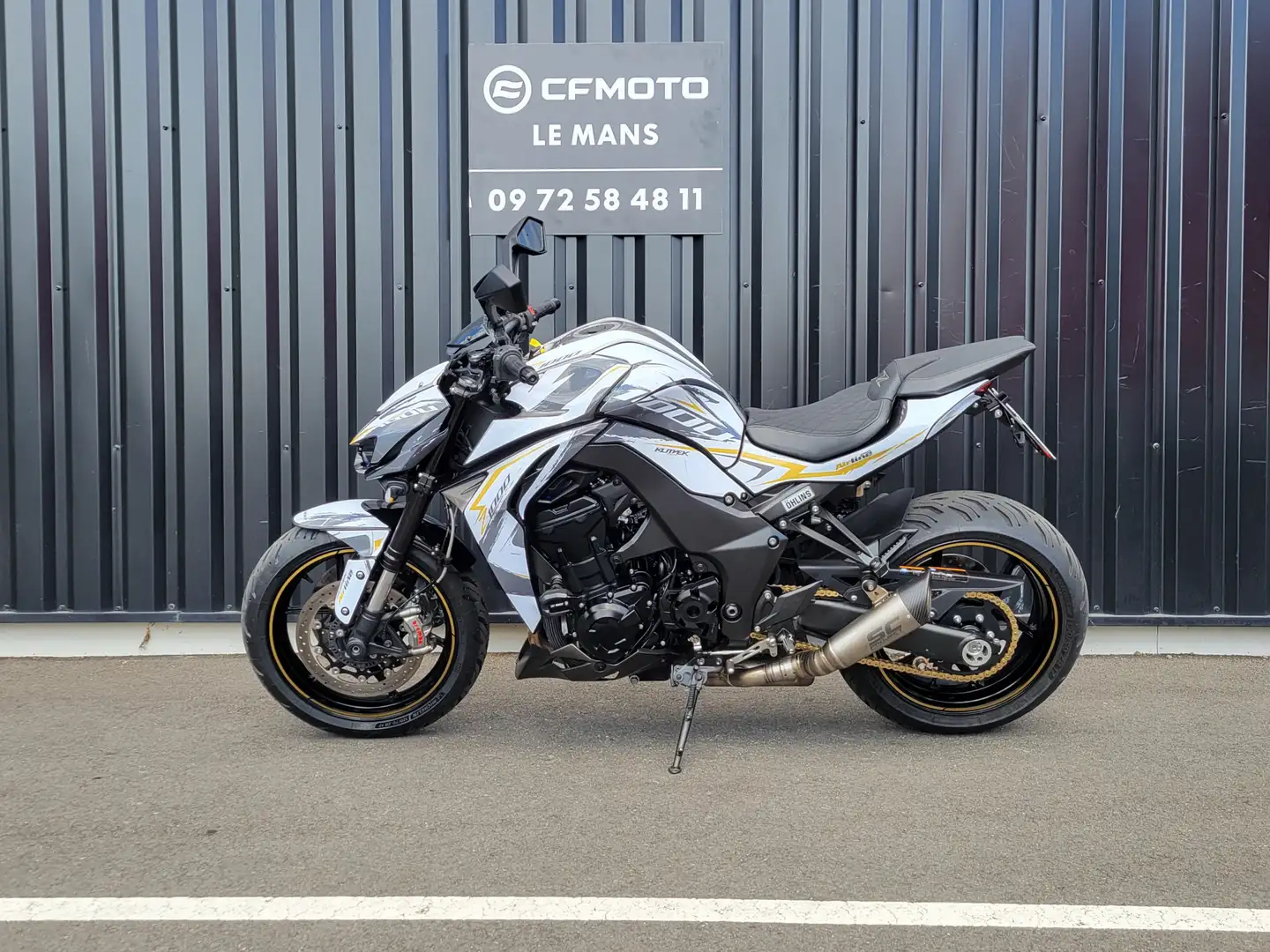 Kawasaki Z 1000 Blanc - 2