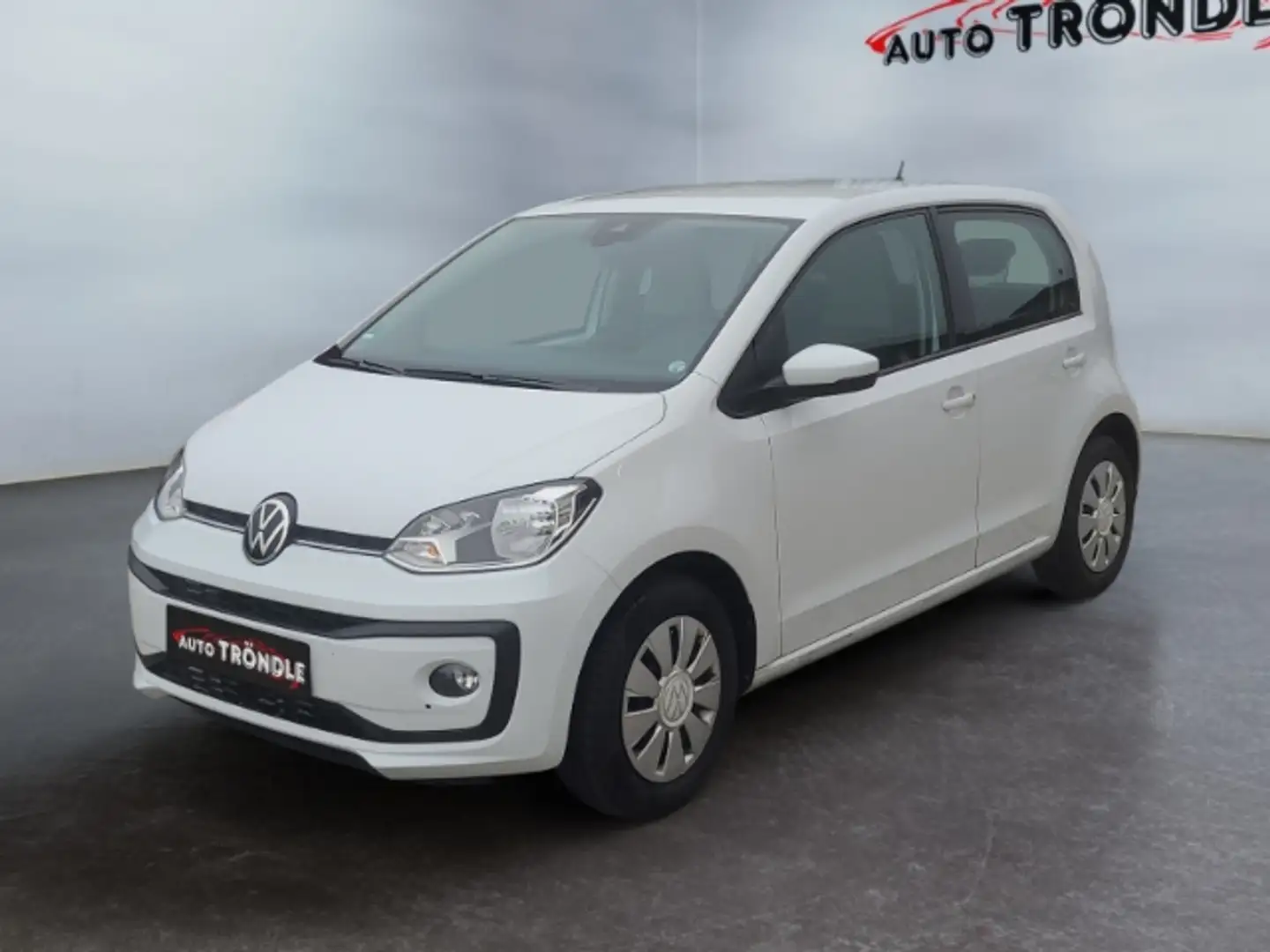 Volkswagen up! 1.0 +Sitzheizung +Klimaanlage Weiß - 1