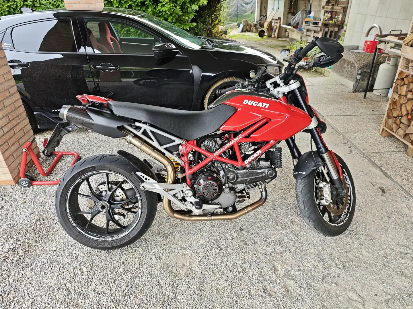 Ducati Hypermotard 1100 EVO Rosso - 1