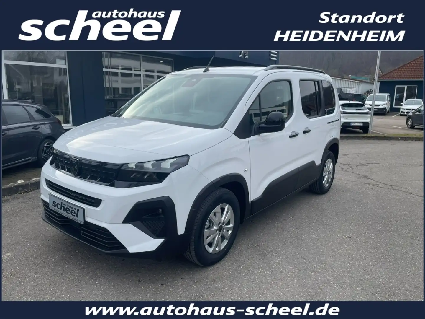 Peugeot Rifter N1 L1 Allure BlueHDi 130 EAT8 Weiß - 1