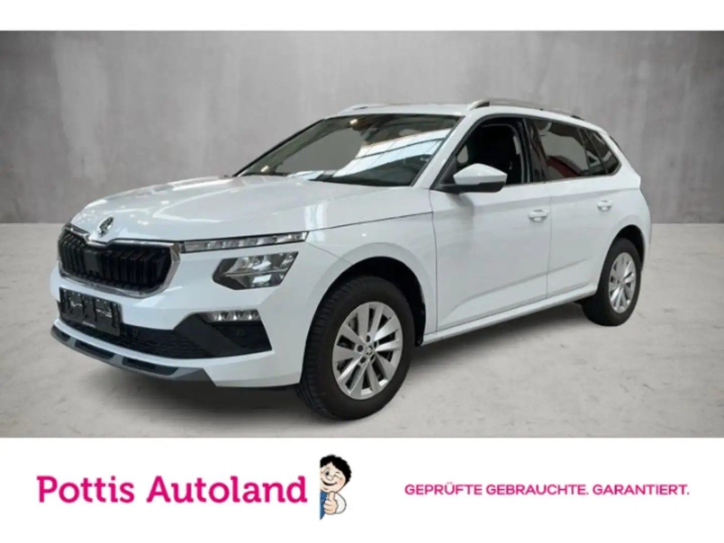 Skoda Kamiq 1.0 TSI DSG SELECTION PDC KAMERA SITZHZG LED Weiß - 1