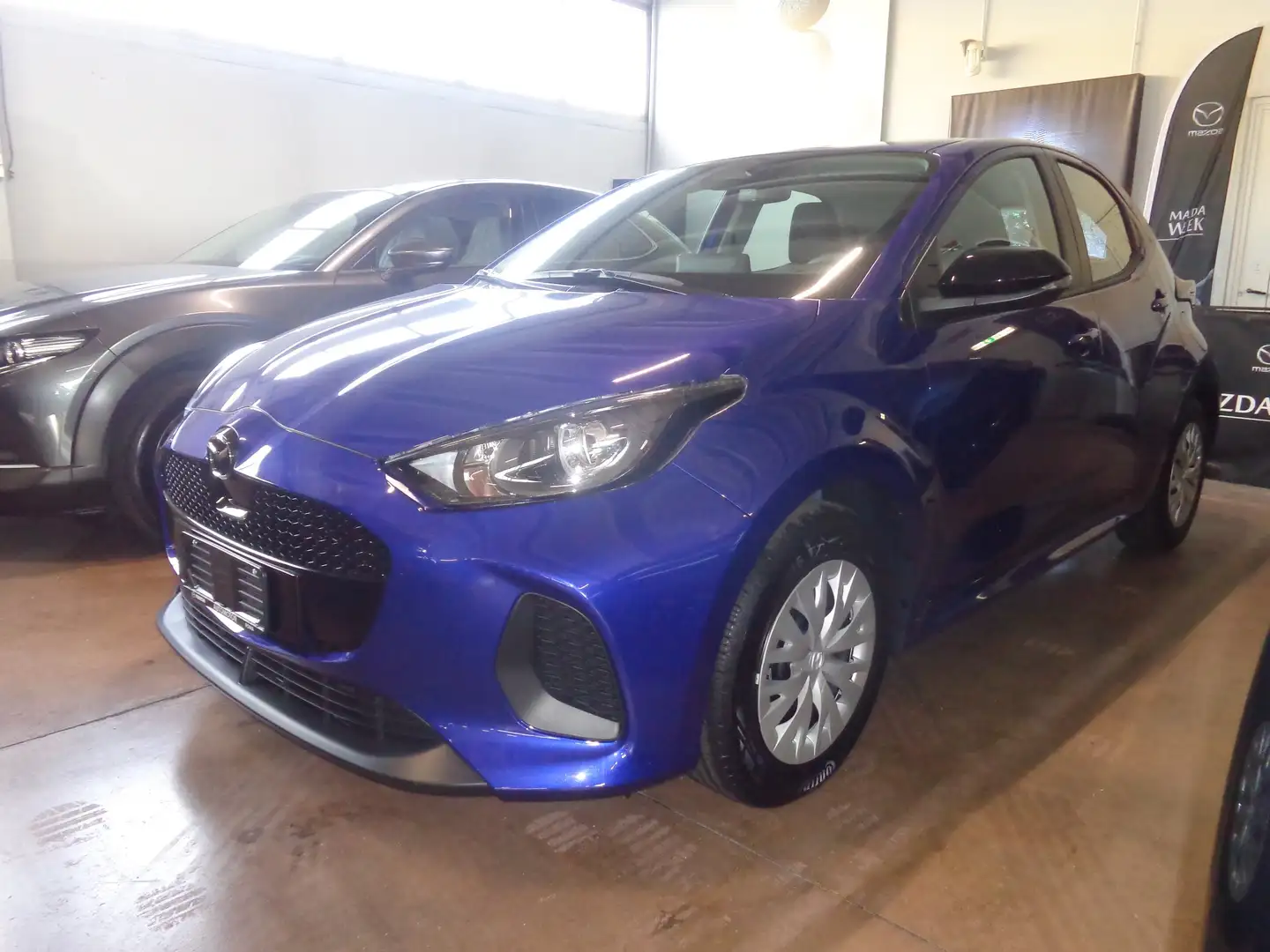Mazda 2 2 IV 2024 1.5 vvt full hybrid Prime Line e-cvt Blu/Azzurro - 1