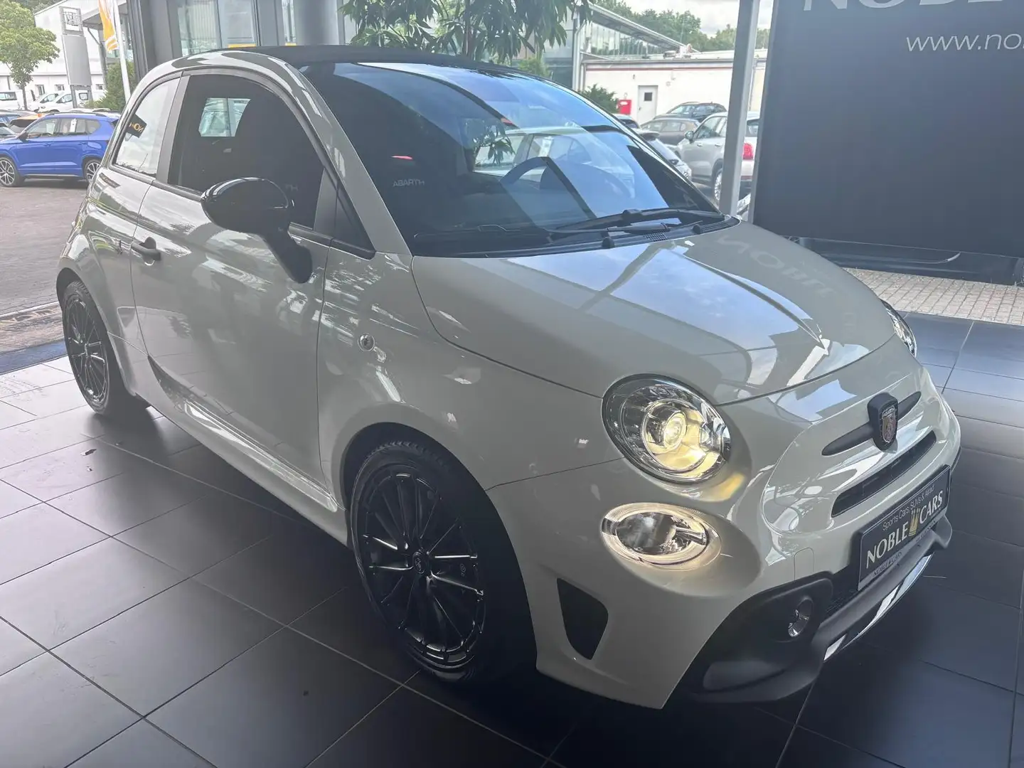 Abarth 695C BEATS NAVI ALU Blanc - 1